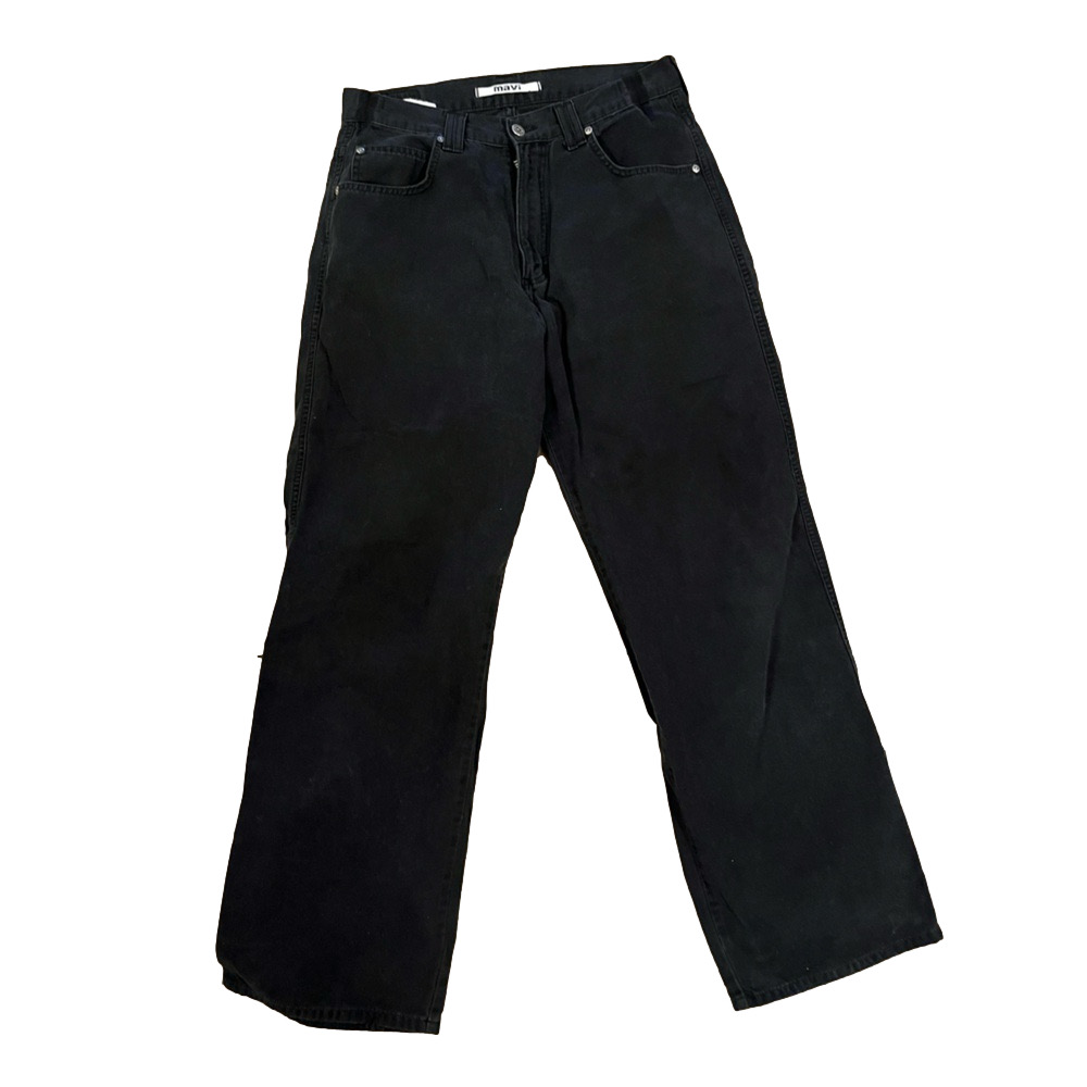 Mavi 170 Max Men Jeans 32/32 Wide Leg Baggy Loose Fit Denim 90s